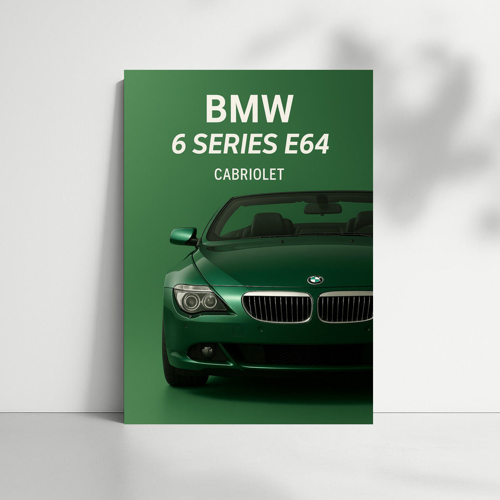 Elegant dynamics: BMW 6 Series E64 Cabriolet