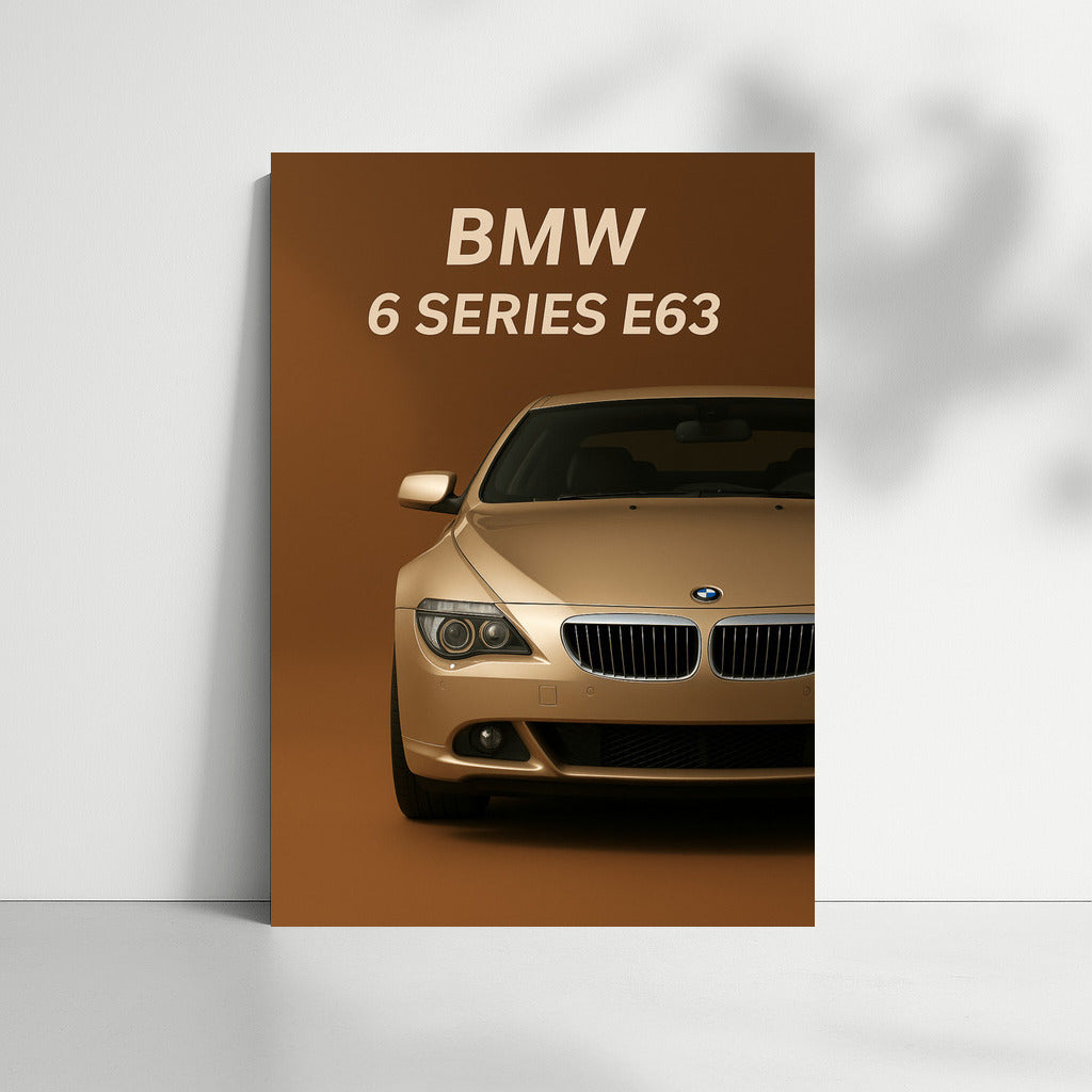 Elegance and Speed: BMW 6 Series E63 Coupe