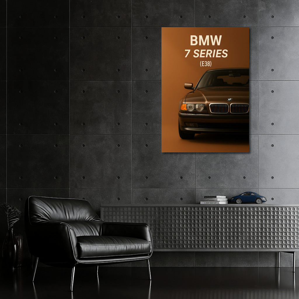 Elegant BMW 7 Series E38 Sedan: Power and Style on the Road