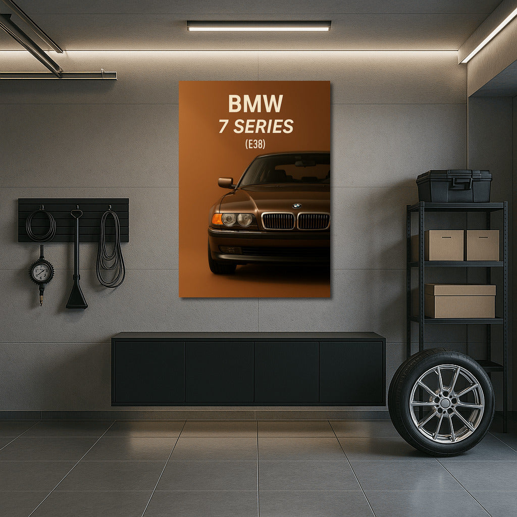Elegant BMW 7 Series E38 Sedan: Power and Style on the Road