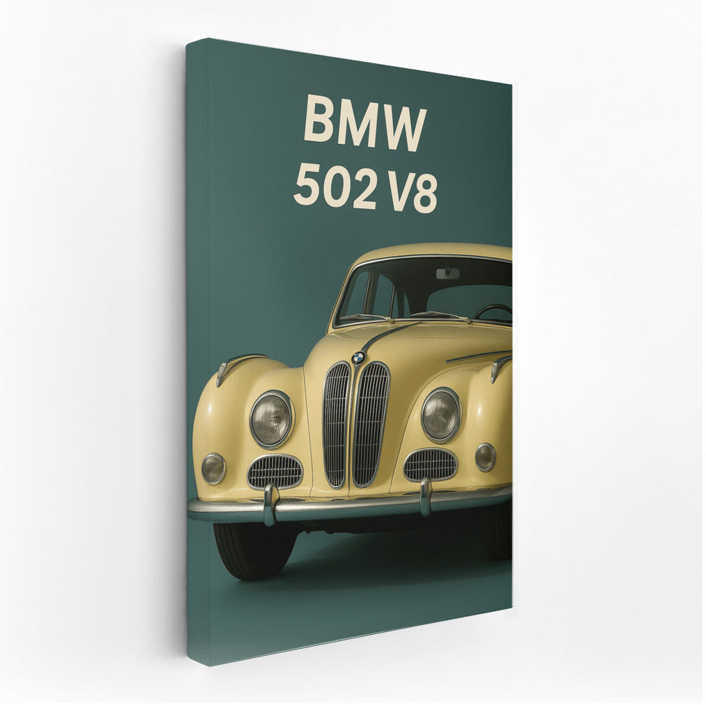 The Elegant BMW 502 V8 Sedan Coupe: Classic in Motion