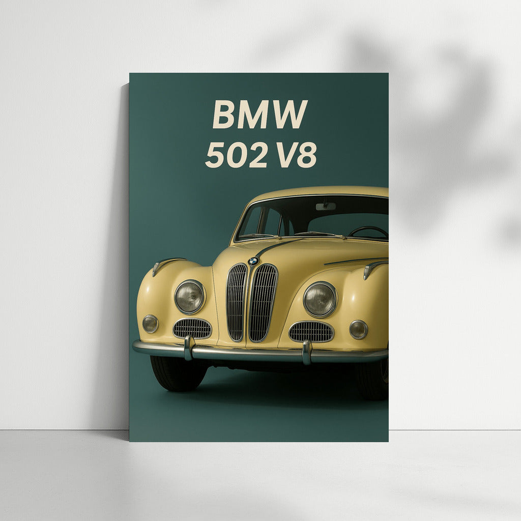 The Elegant BMW 502 V8 Sedan Coupe: Classic in Motion