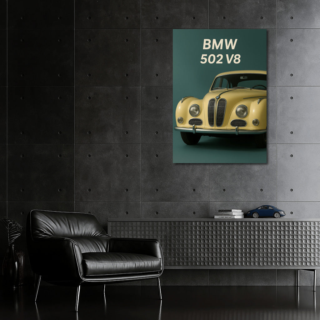 The Elegant BMW 502 V8 Sedan Coupe: Classic in Motion