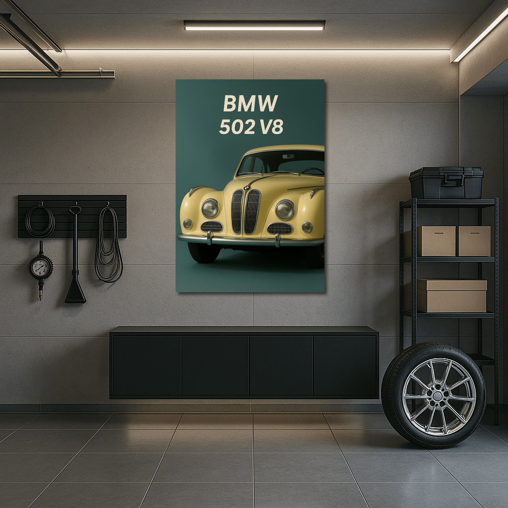The Elegant BMW 502 V8 Sedan Coupe: Classic in Motion