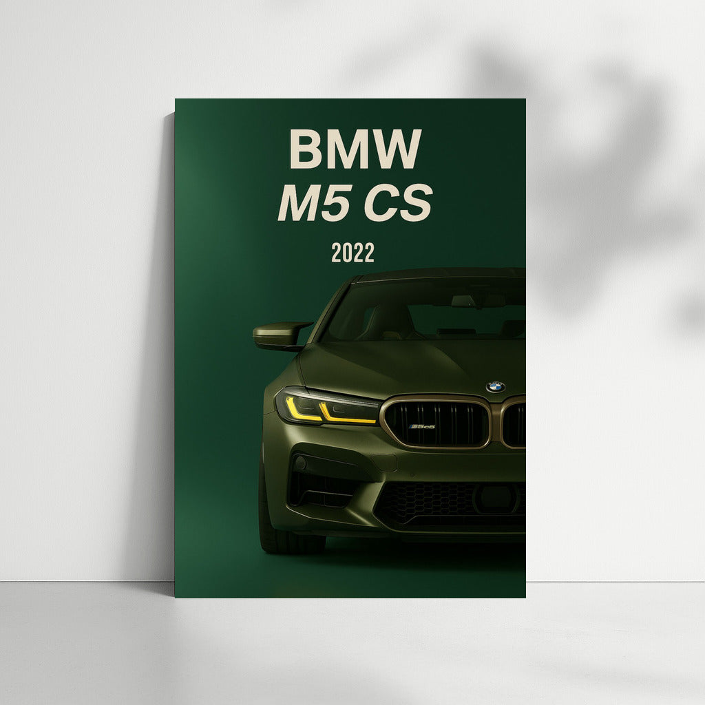 Speed and Style: BMW M5 CS F90 on Your Wall