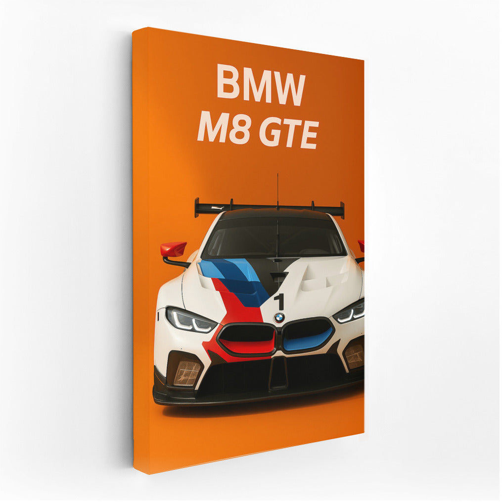 BMW M8 GTE: Dynamics and Style in Motion