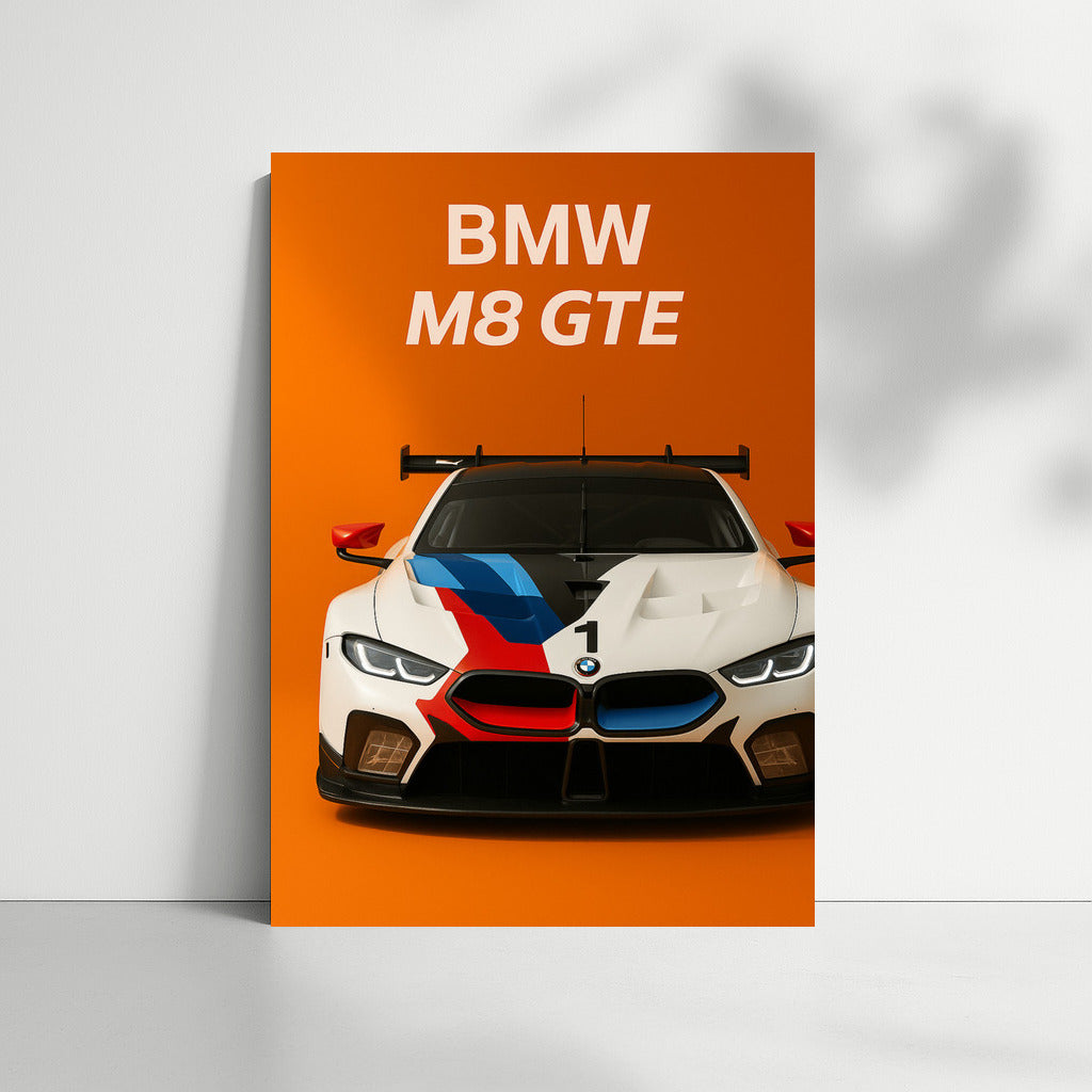 BMW M8 GTE: Dynamics and Style in Motion