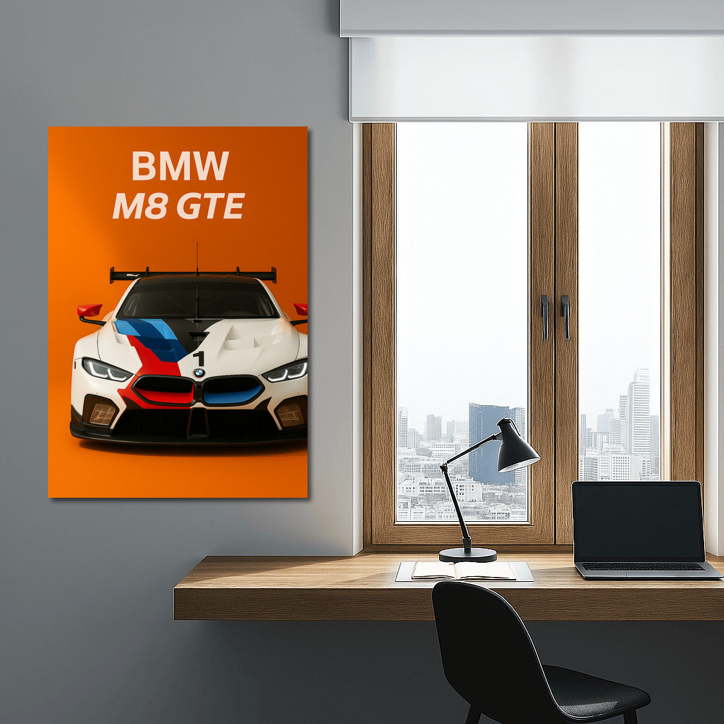 BMW M8 GTE: Dynamics and Style in Motion