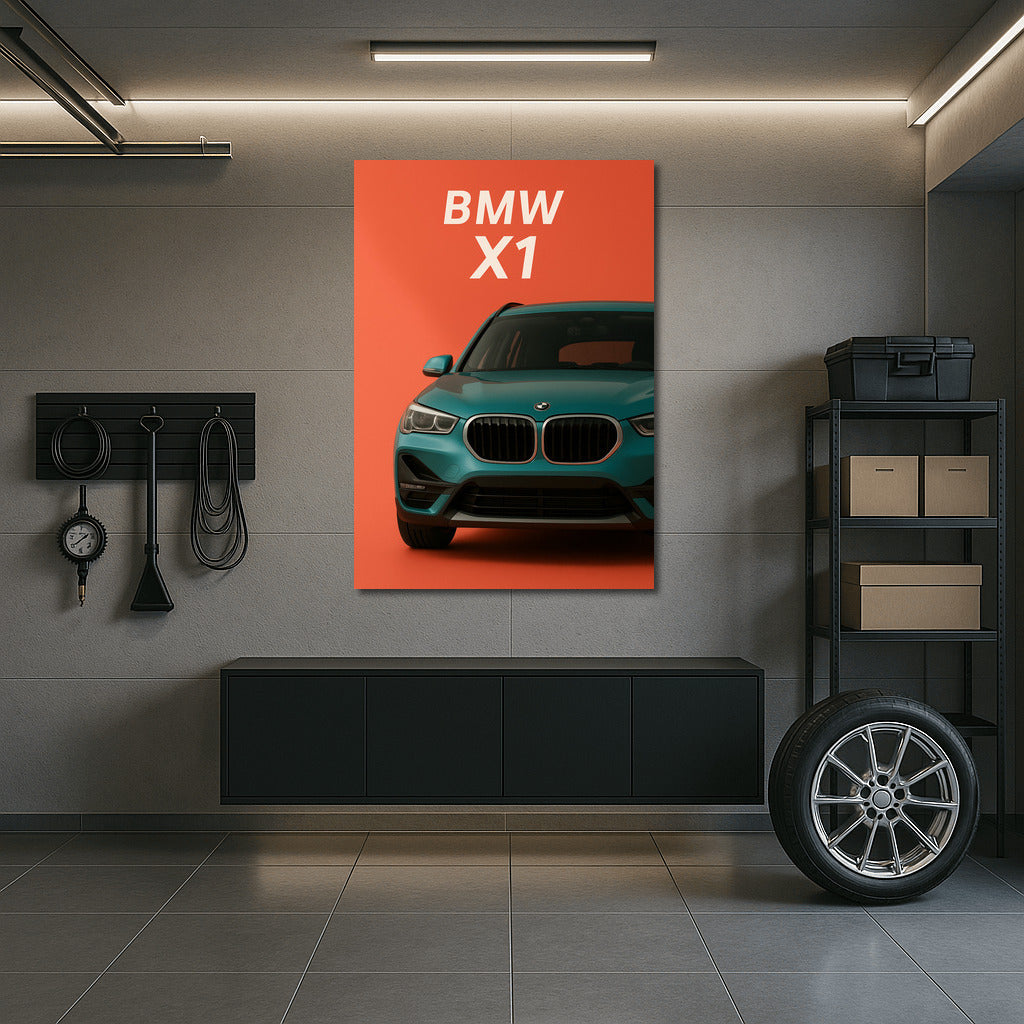 Dynamics and Elegance: BMW X1 F48 in the Interior
