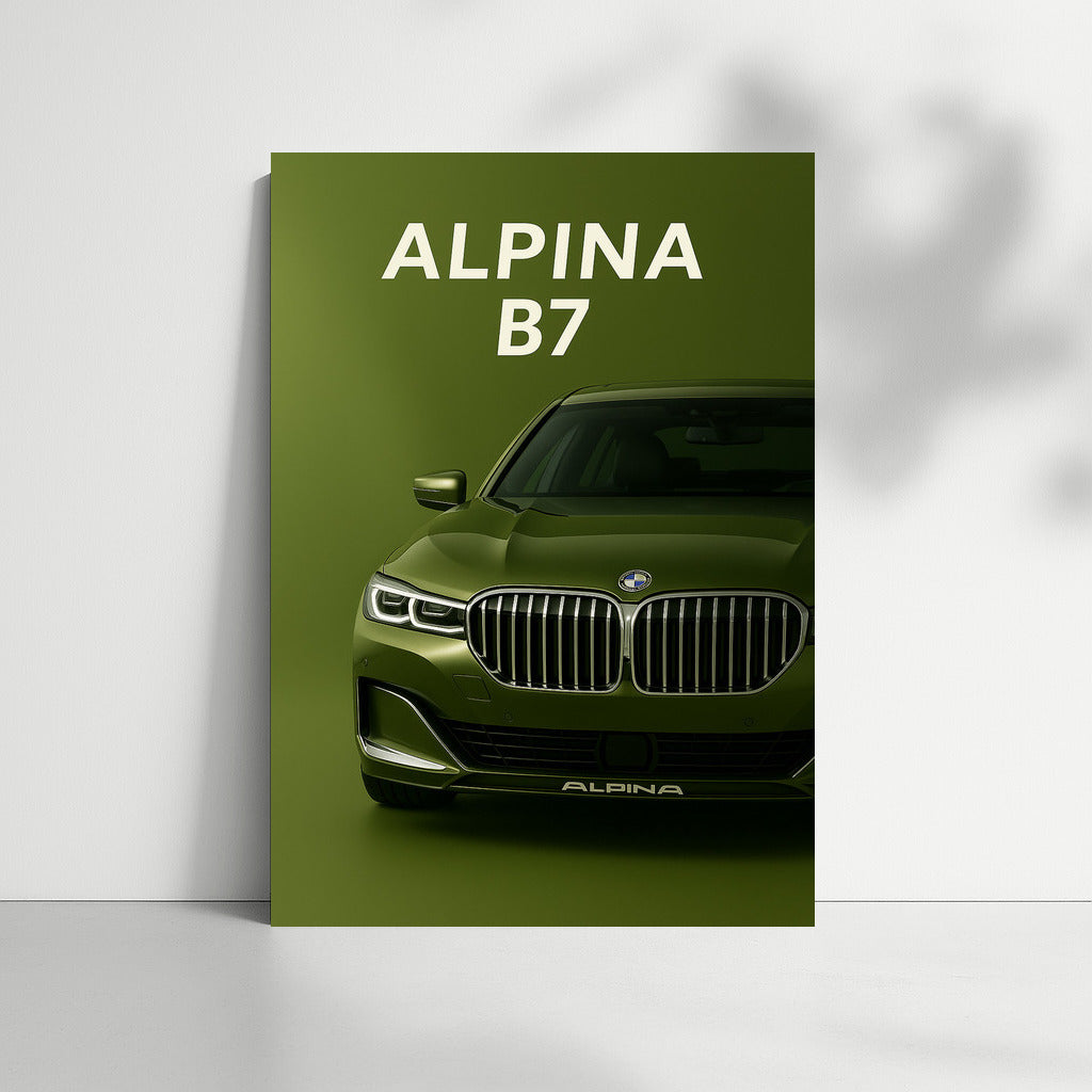 Elegance in motion: ALPINA B7 G11 G12 from the BMW 7 Series