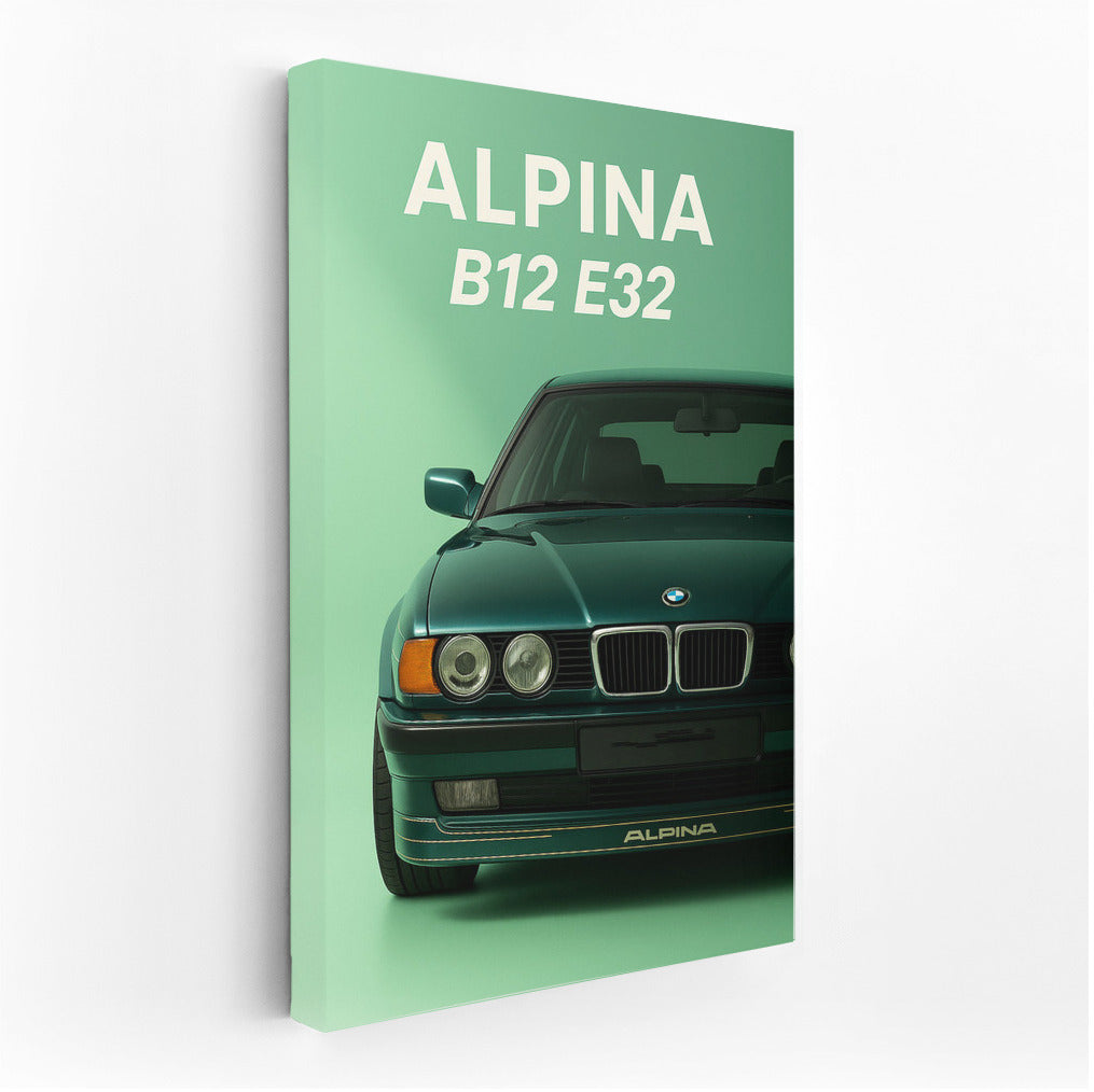 Elegance and Power: ALPINA B12 E32 BMW 7 Series