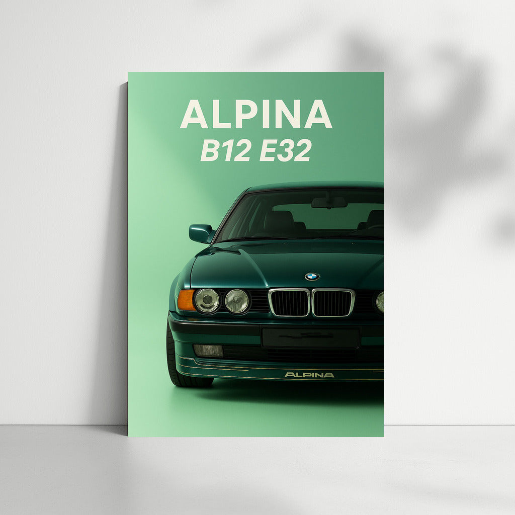 Elegance and Power: ALPINA B12 E32 BMW 7 Series