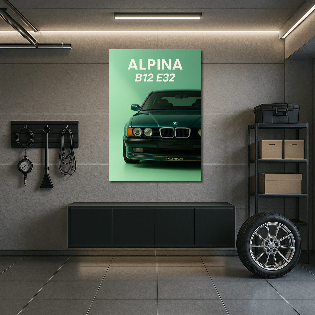 Elegance and Power: ALPINA B12 E32 BMW 7 Series