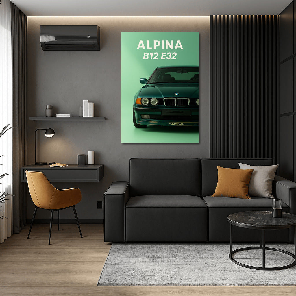 Elegance and Power: ALPINA B12 E32 BMW 7 Series
