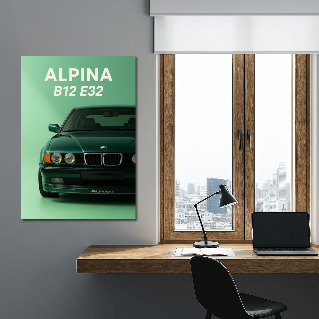 Elegance and Power: ALPINA B12 E32 BMW 7 Series