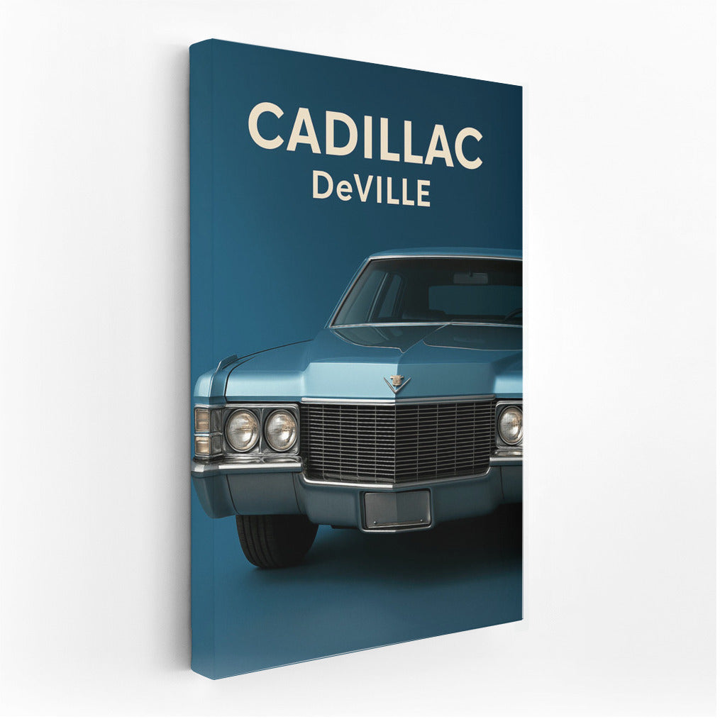 Vintage Charm of the 1960s-1980s Cadillac DeVille: Classic American Auto Design