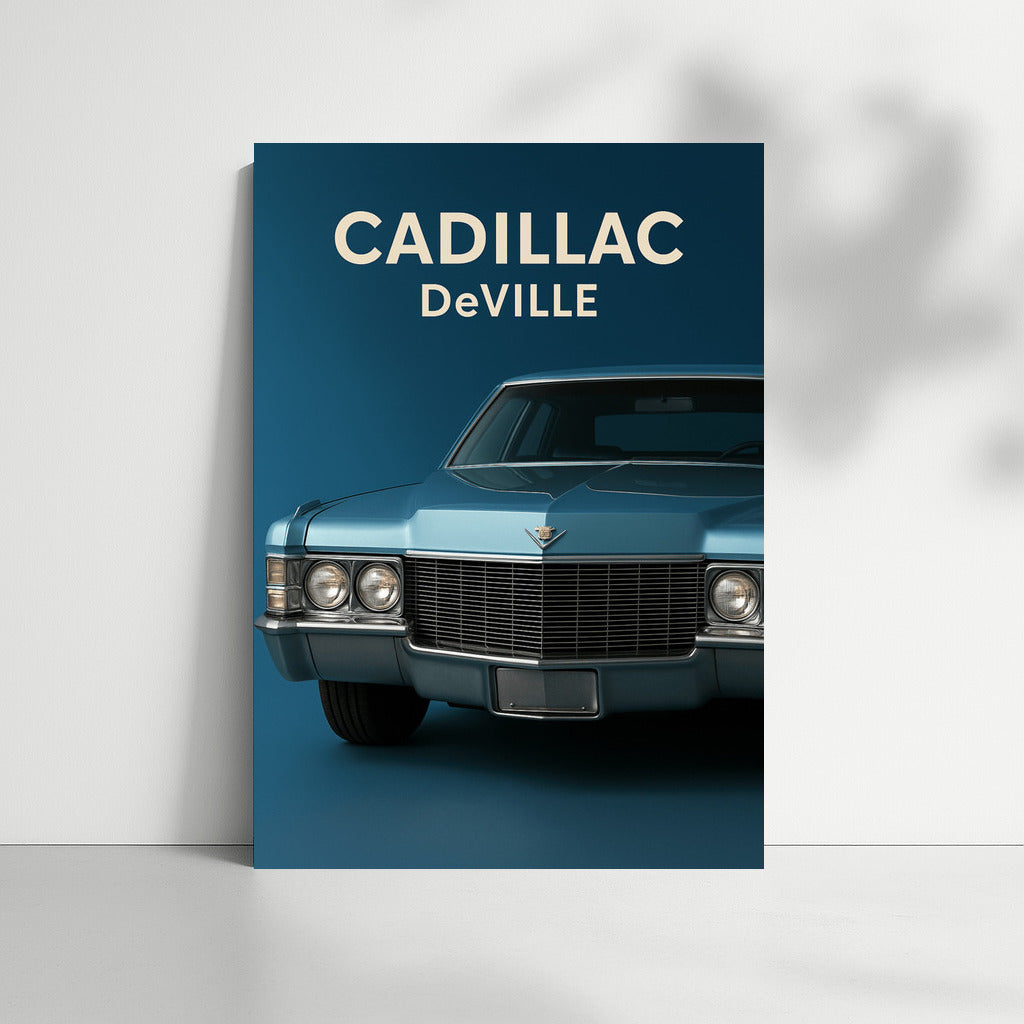 Vintage Charm of the 1960s-1980s Cadillac DeVille: Classic American Auto Design