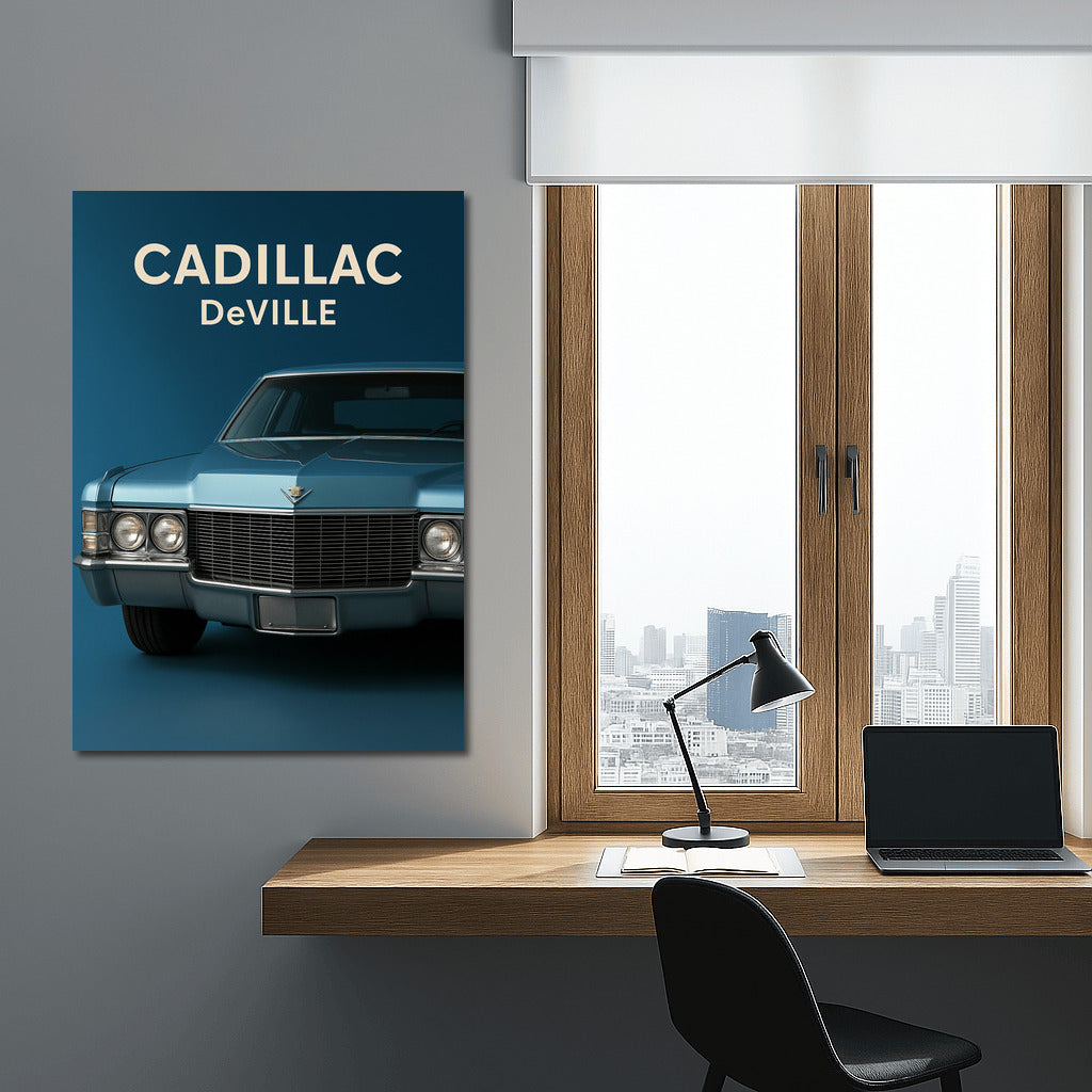 Vintage Charm of the 1960s-1980s Cadillac DeVille: Classic American Auto Design