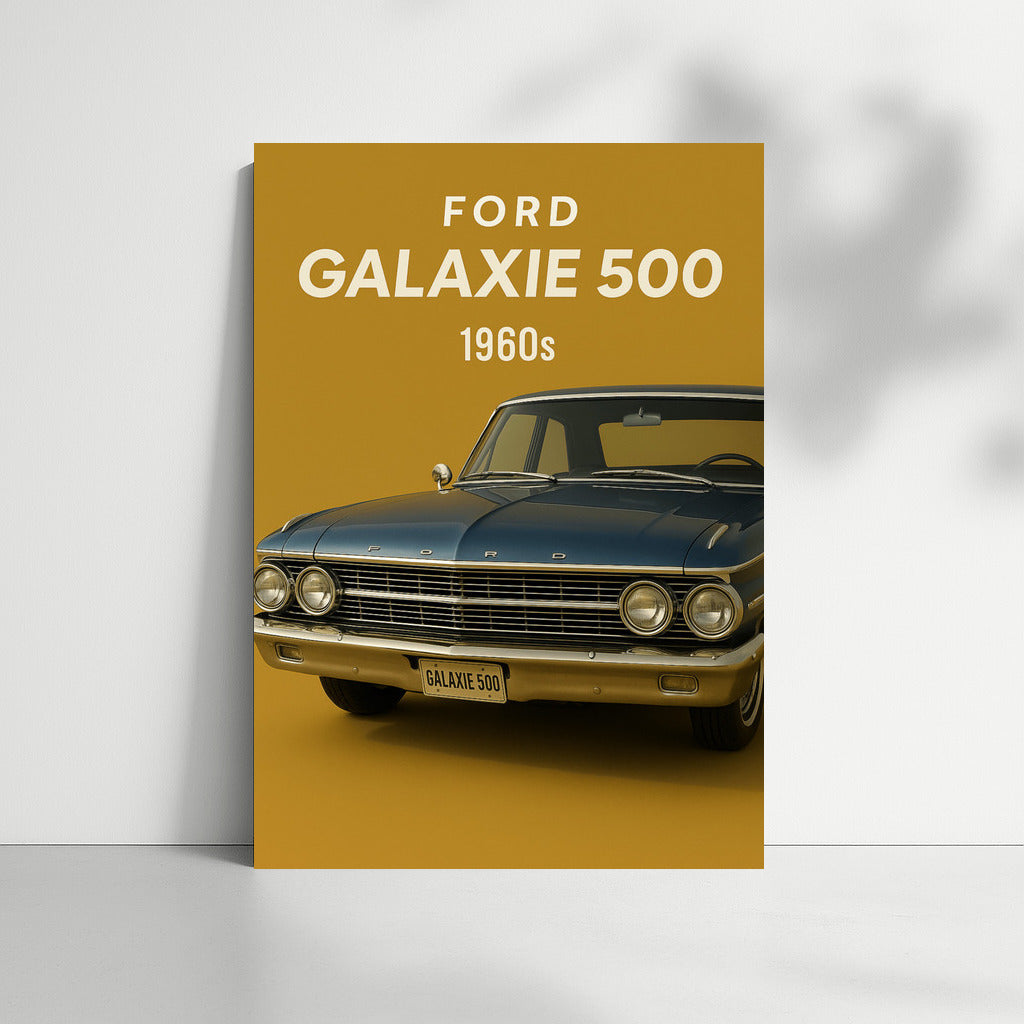 The Elegant Ford Galaxie 500: The Embodiment of the 1960s