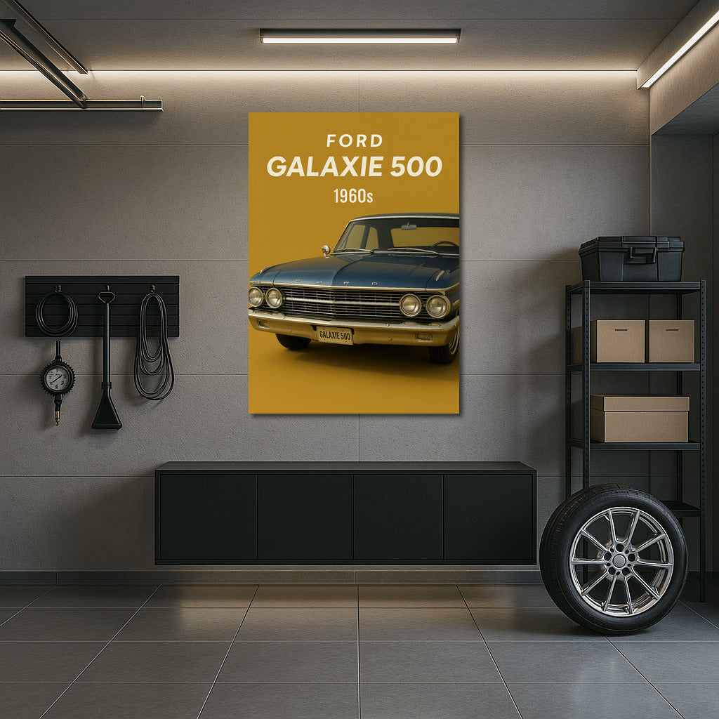 The Elegant Ford Galaxie 500: The Embodiment of the 1960s
