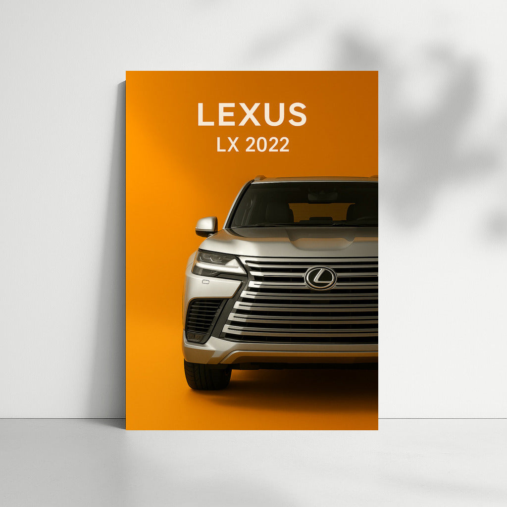 2022 Lexus LX: Elegant Power on a Bright Background
