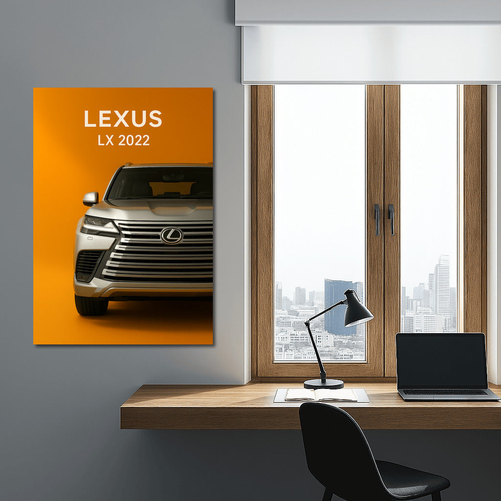 2022 Lexus LX: Elegant Power on a Bright Background