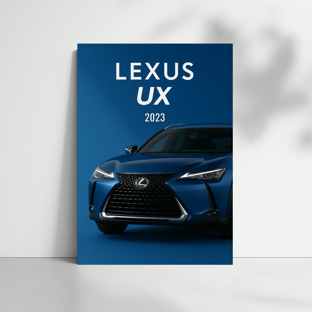 Elegant Power: 2023 Lexus UX in a Modern Interior