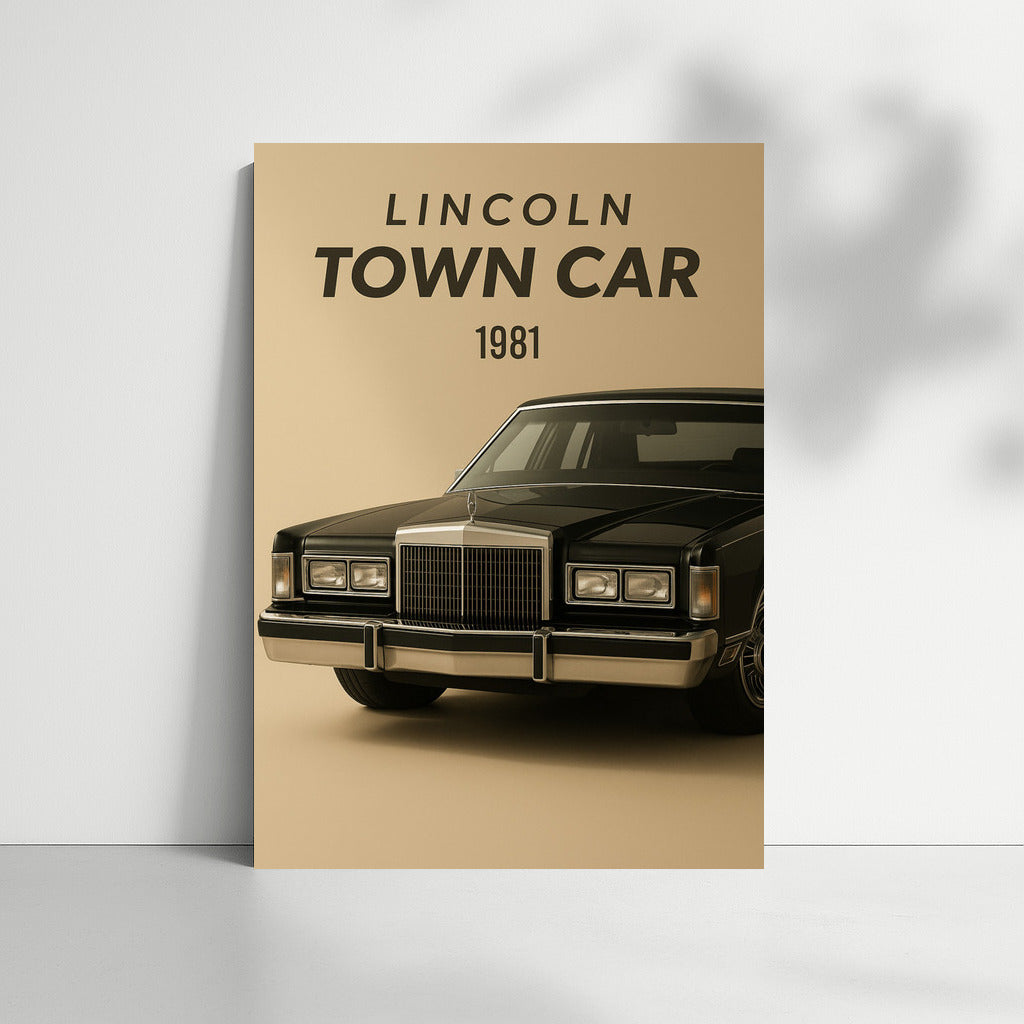 Elegant 1981 Lincoln Town Car: Retro Chic and Classic for Car Lovers
