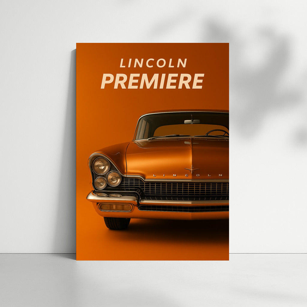 Retro Chic: Classic Lincoln Premiere for Connoisseurs of Automotive Aesthetics
