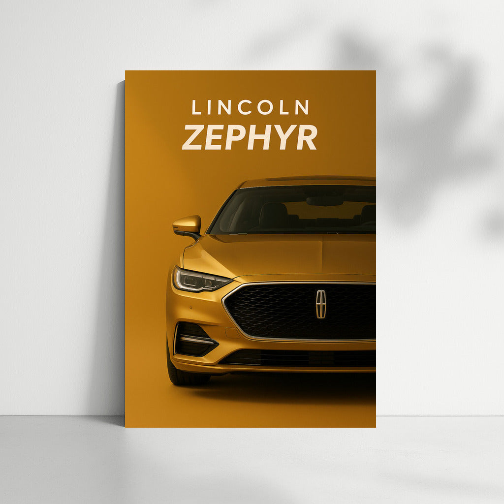 Elegance and Power: Lincoln Zephyr - Legend on the Wall