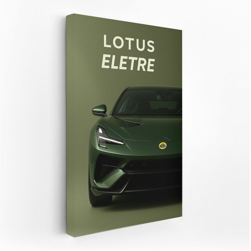 Elegance and Power: Lotus Eletre on Canvas