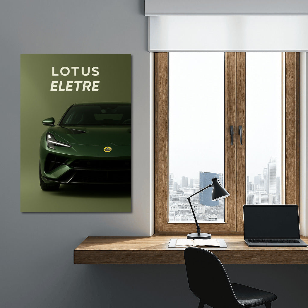 Elegance and Power: Lotus Eletre on Canvas