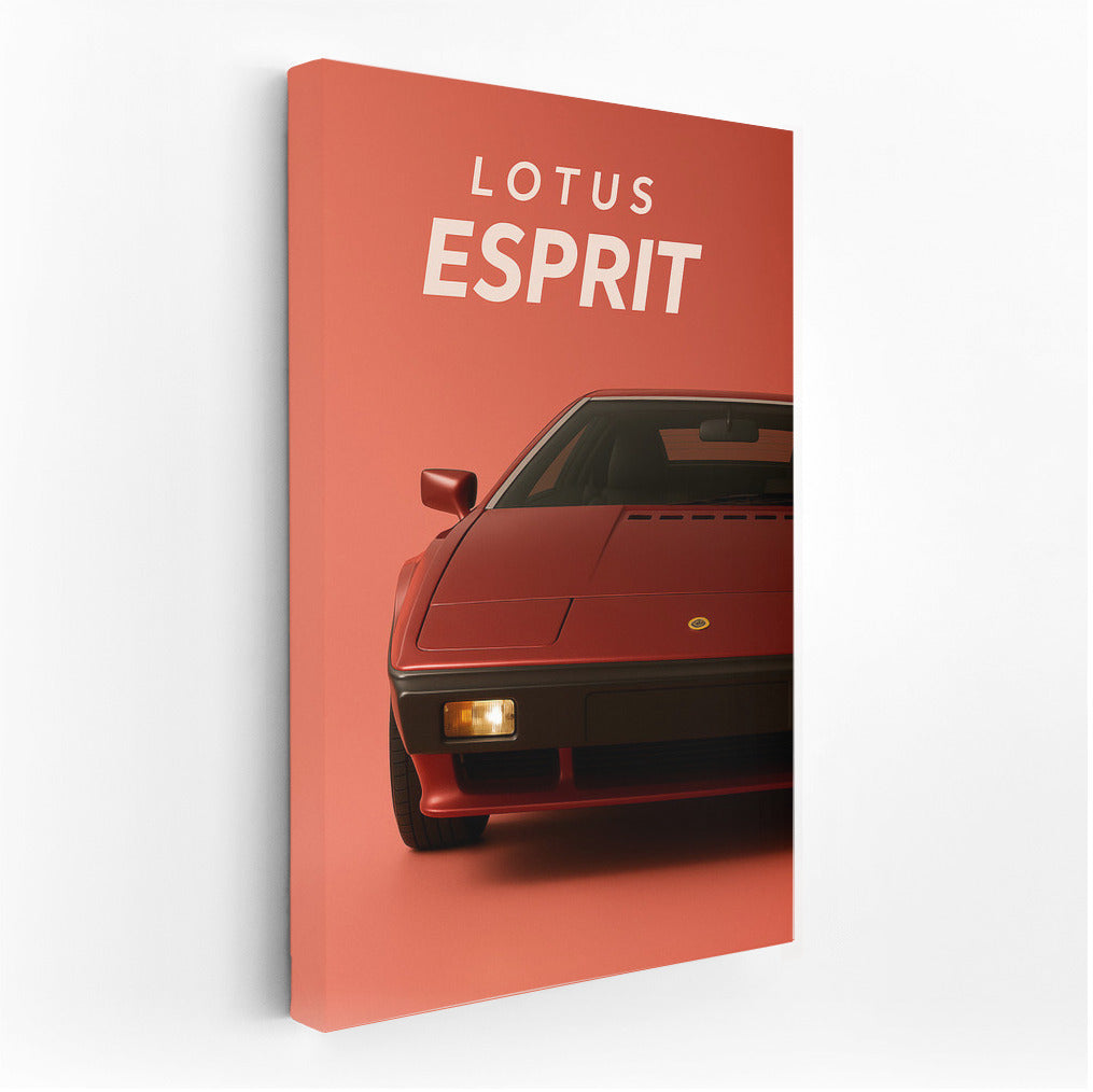 Lotus Esprit Turbo: Dynamics and Style on Your Wall