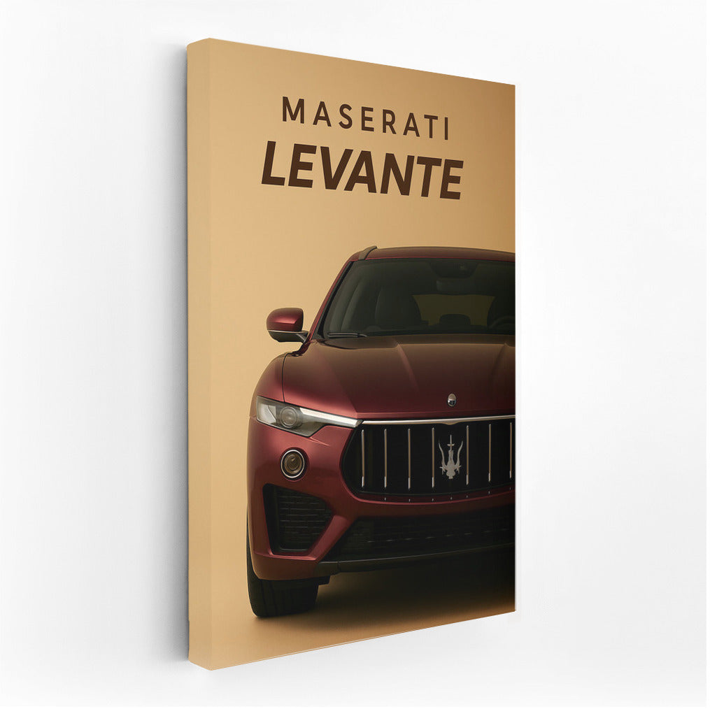Maserati Levante: Power and Elegance on Canvas
