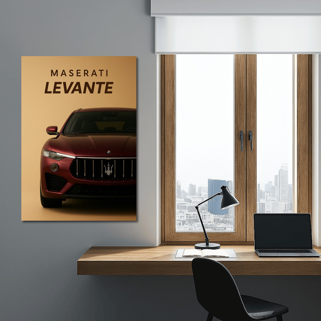 Maserati Levante: Power and Elegance on Canvas