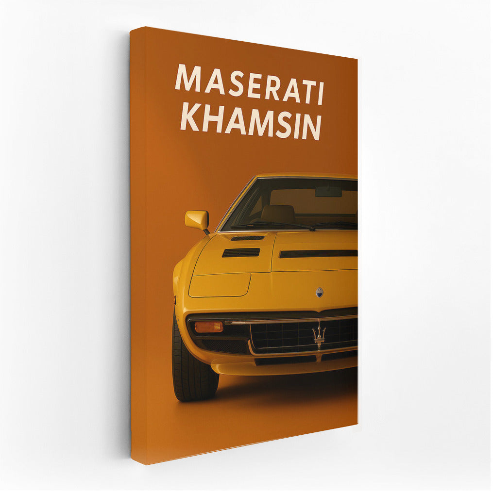 Maserati Khamsin: Elegance and Speed in the Art of Cars