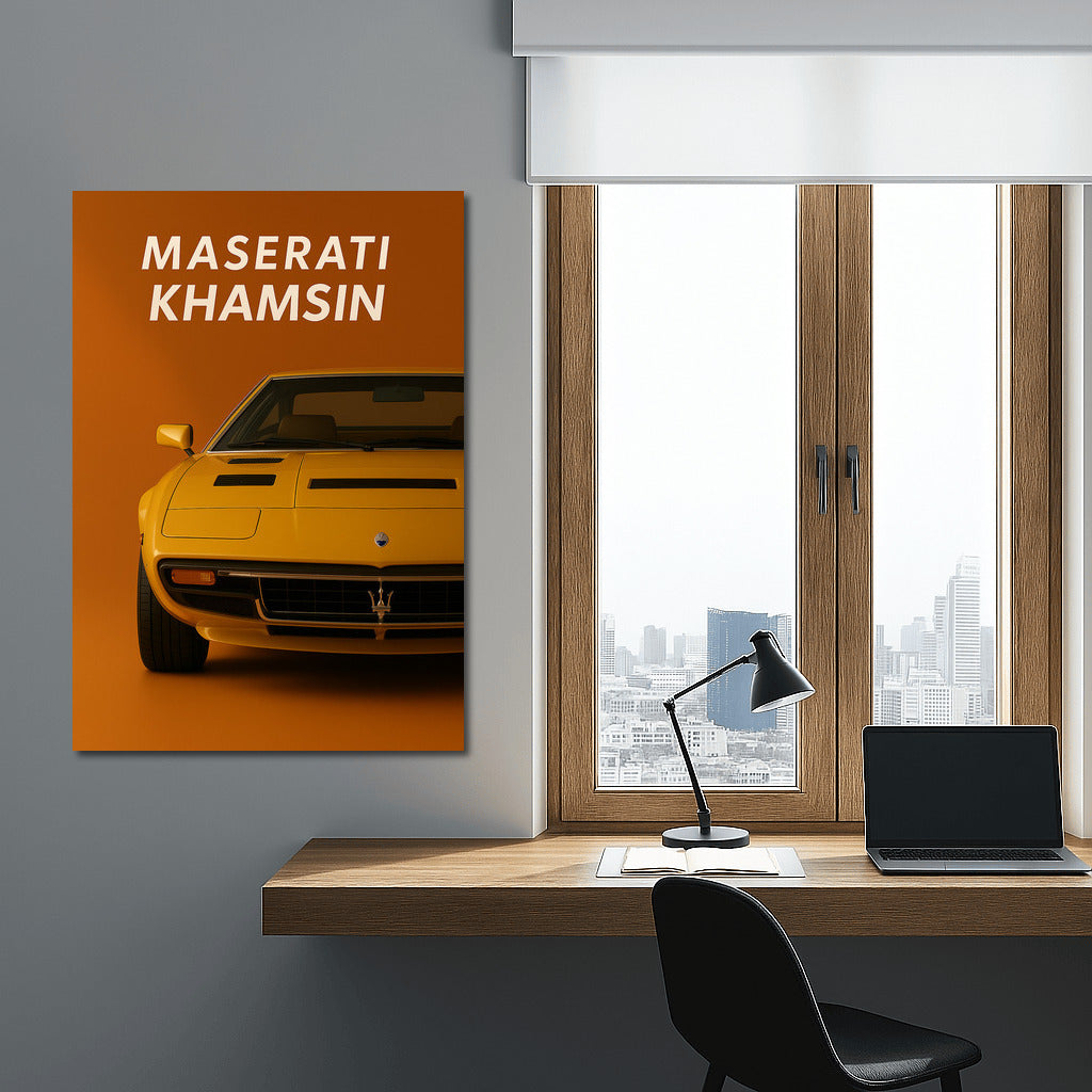 Maserati Khamsin: Elegance and Speed in the Art of Cars