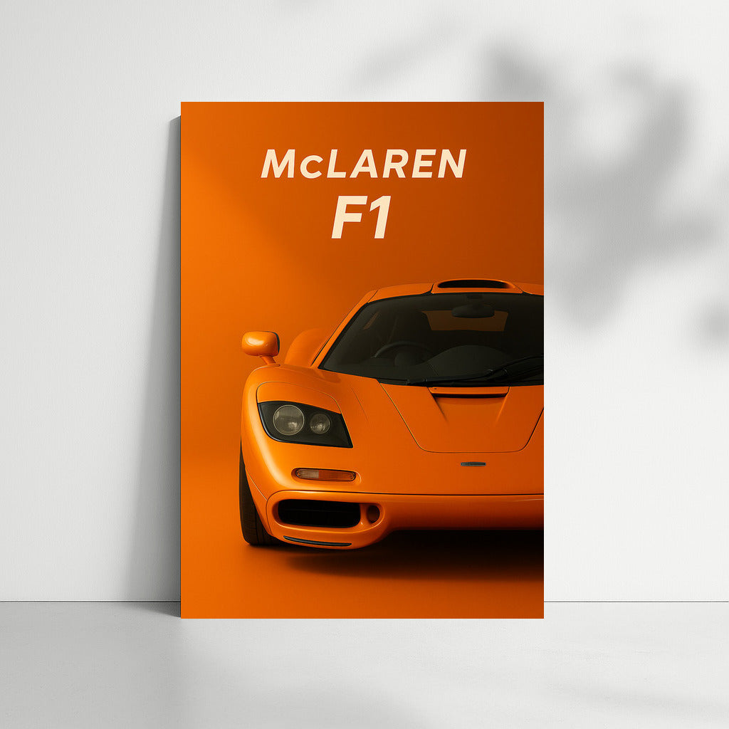 The Legendary McLaren F1: Speed and Style on Your Wall
