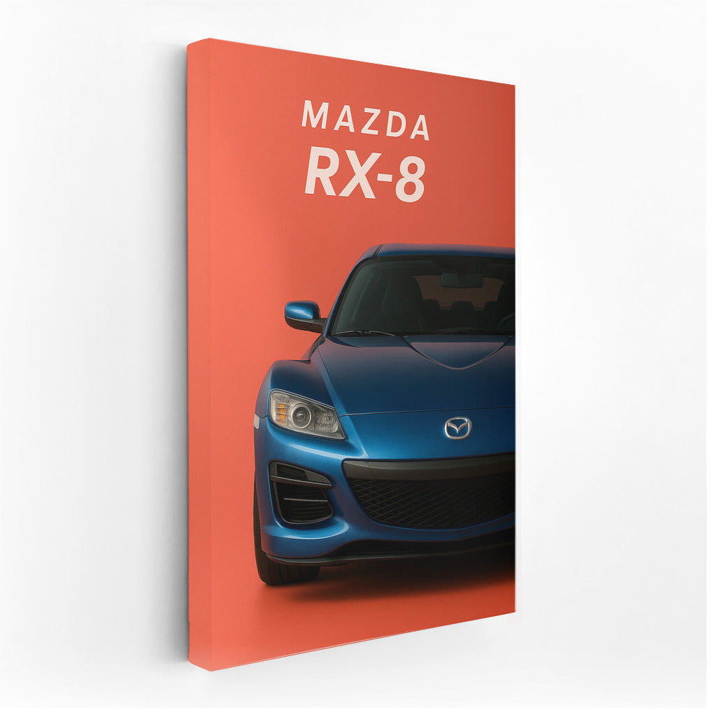 Dynamics and Perfection: Mazda RX-8 on Your Wall