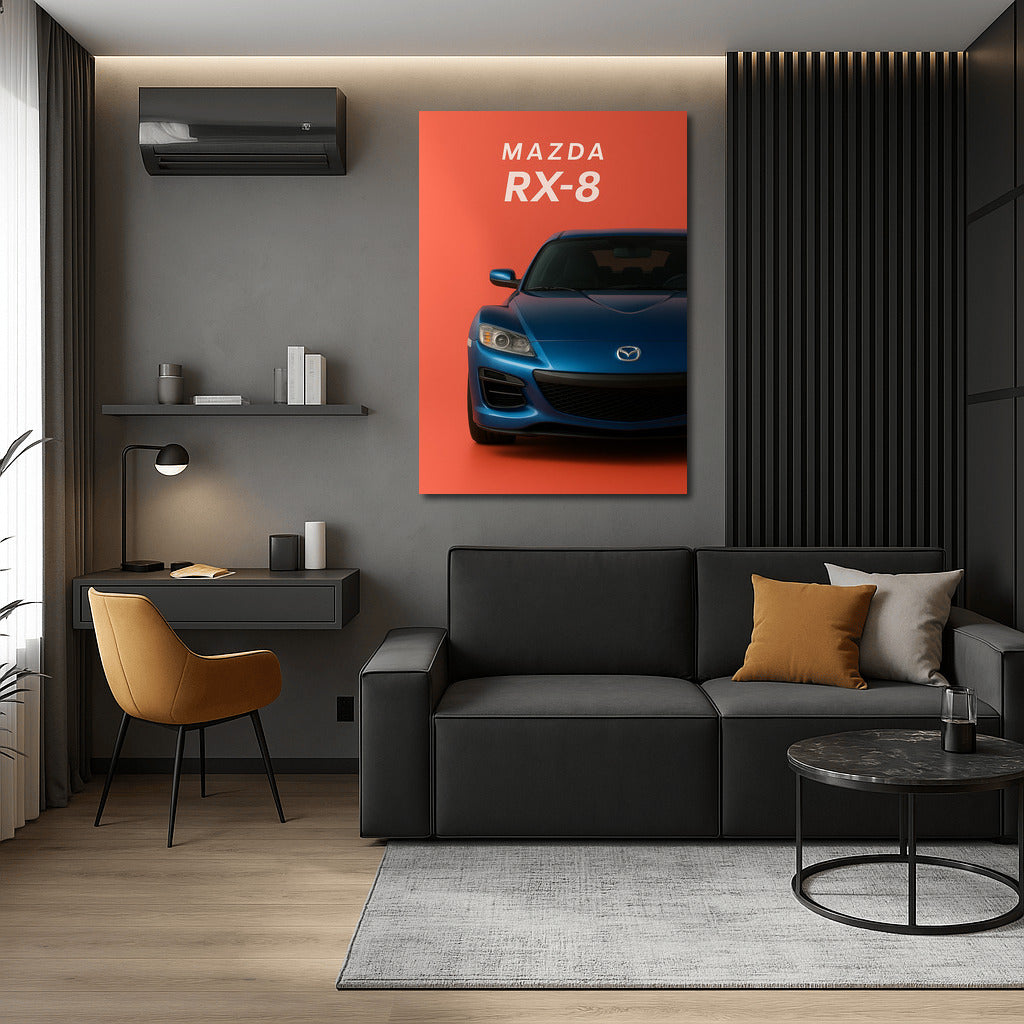 Dynamics and Perfection: Mazda RX-8 on Your Wall