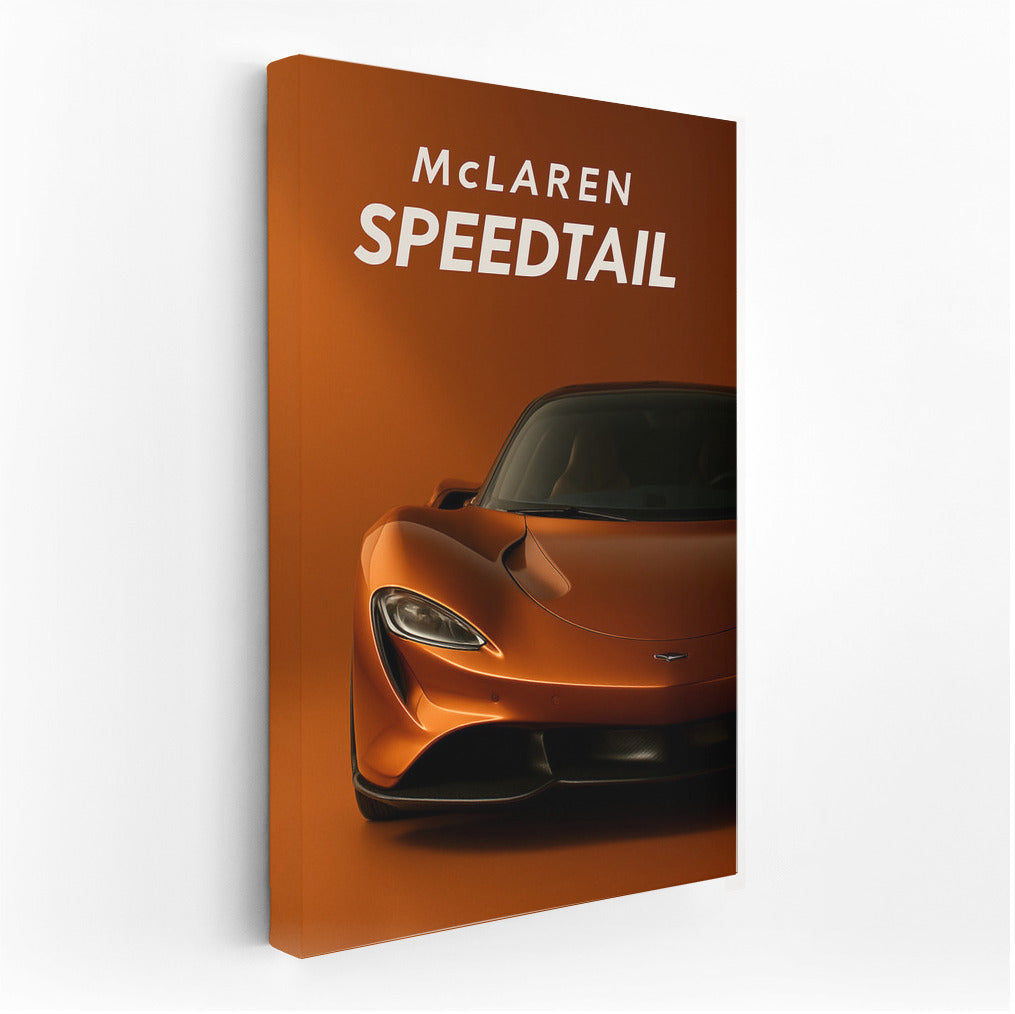 McLaren Speedtail: Elegance and Speed on Canvas