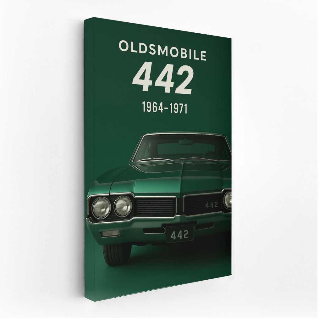 The Legendary Oldsmobile 442: Retro Charm in Graphics