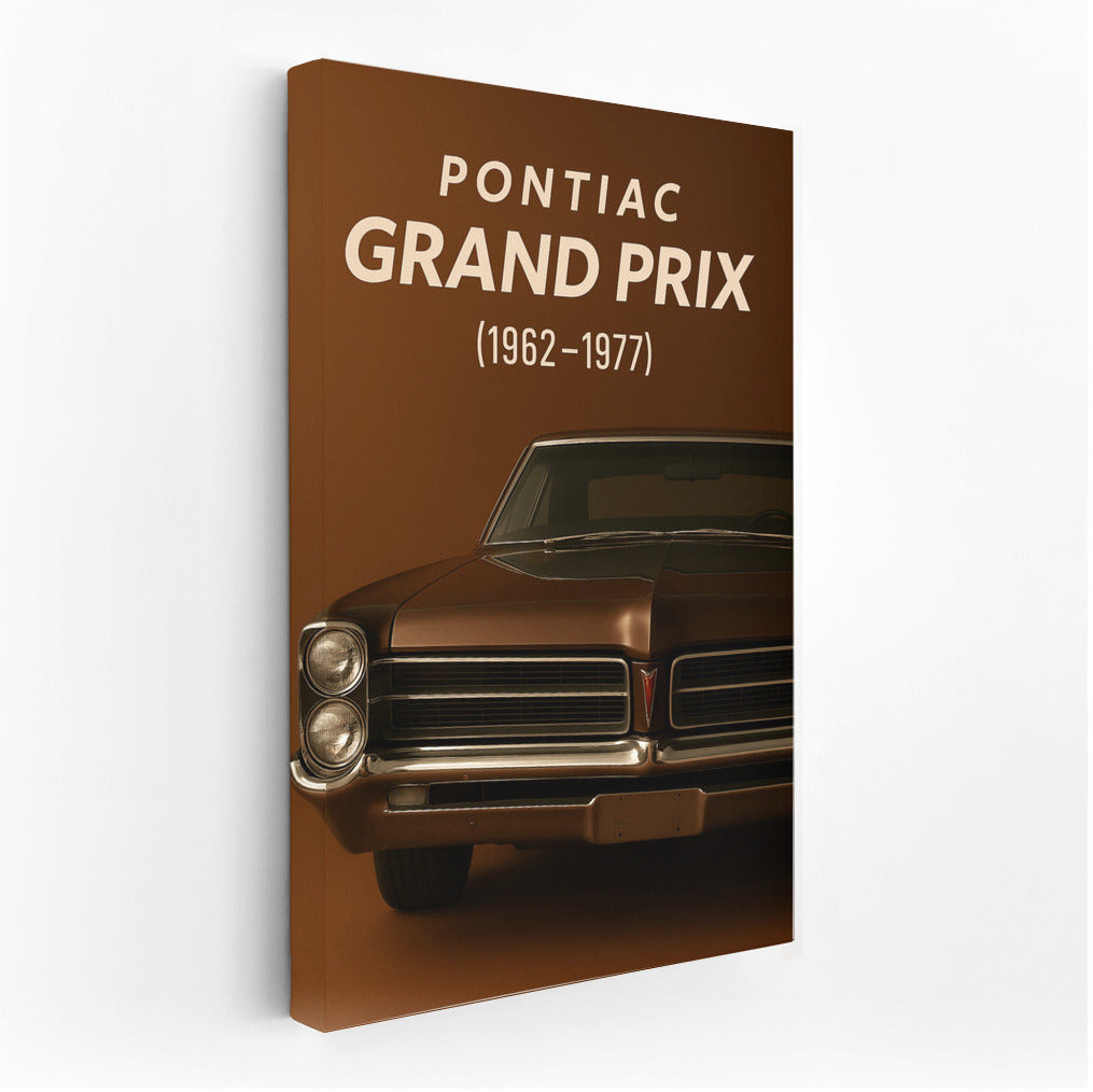 Pontiac Grand Prix: Vintage Elegance on the Wall