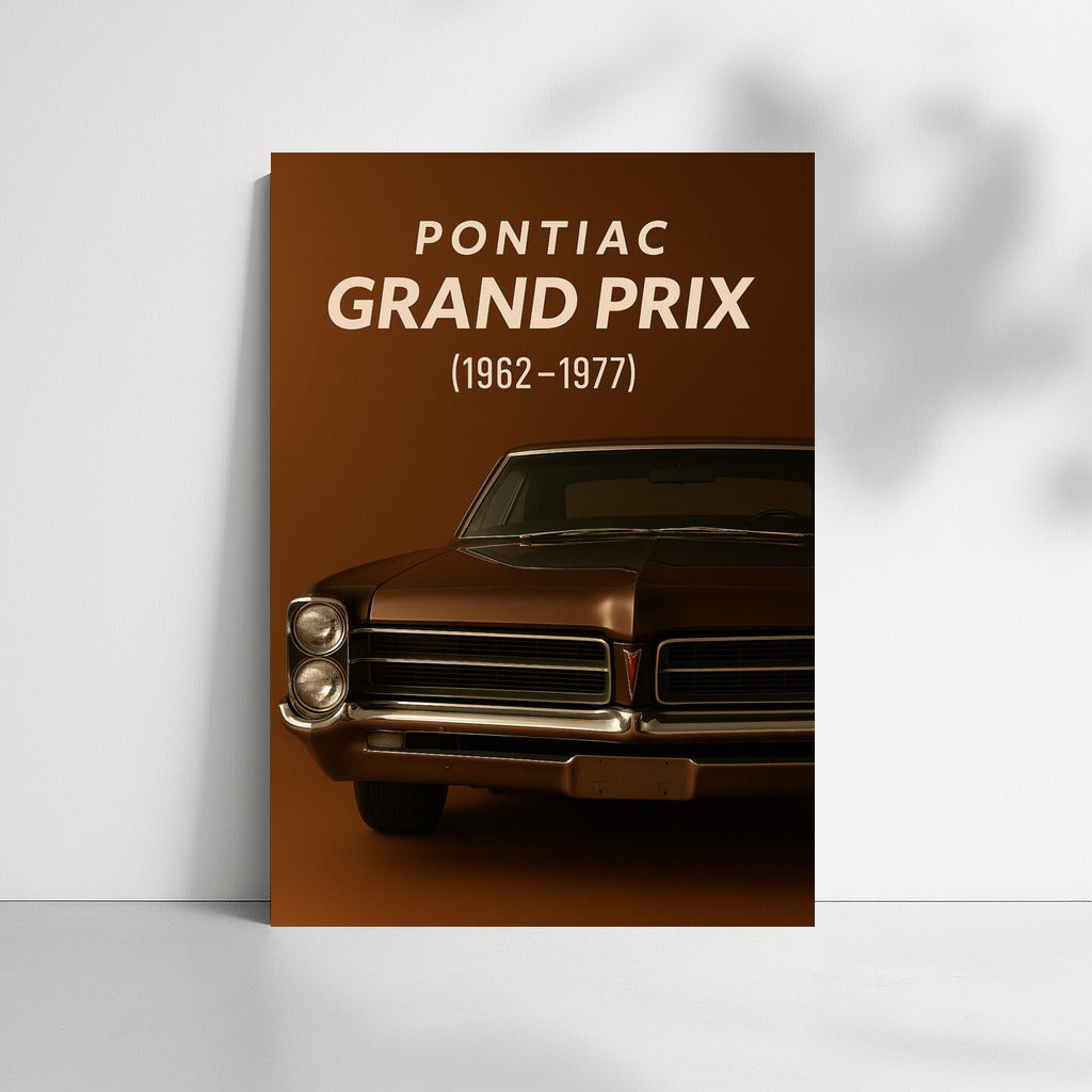 Pontiac Grand Prix: Vintage Elegance on the Wall
