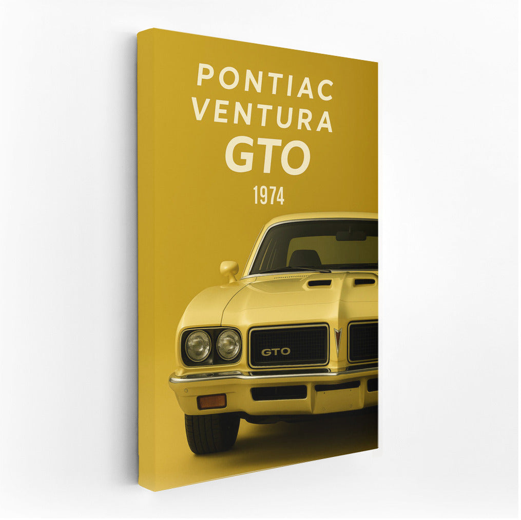 Pontiac Ventura GTO 1974: Spirit of Speed in the Interior