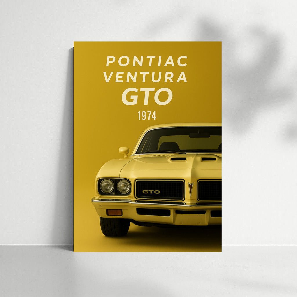 Pontiac Ventura GTO 1974: Spirit of Speed in the Interior