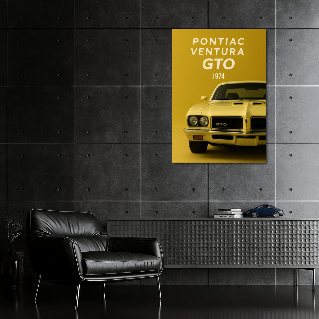 Pontiac Ventura GTO 1974: Spirit of Speed in the Interior