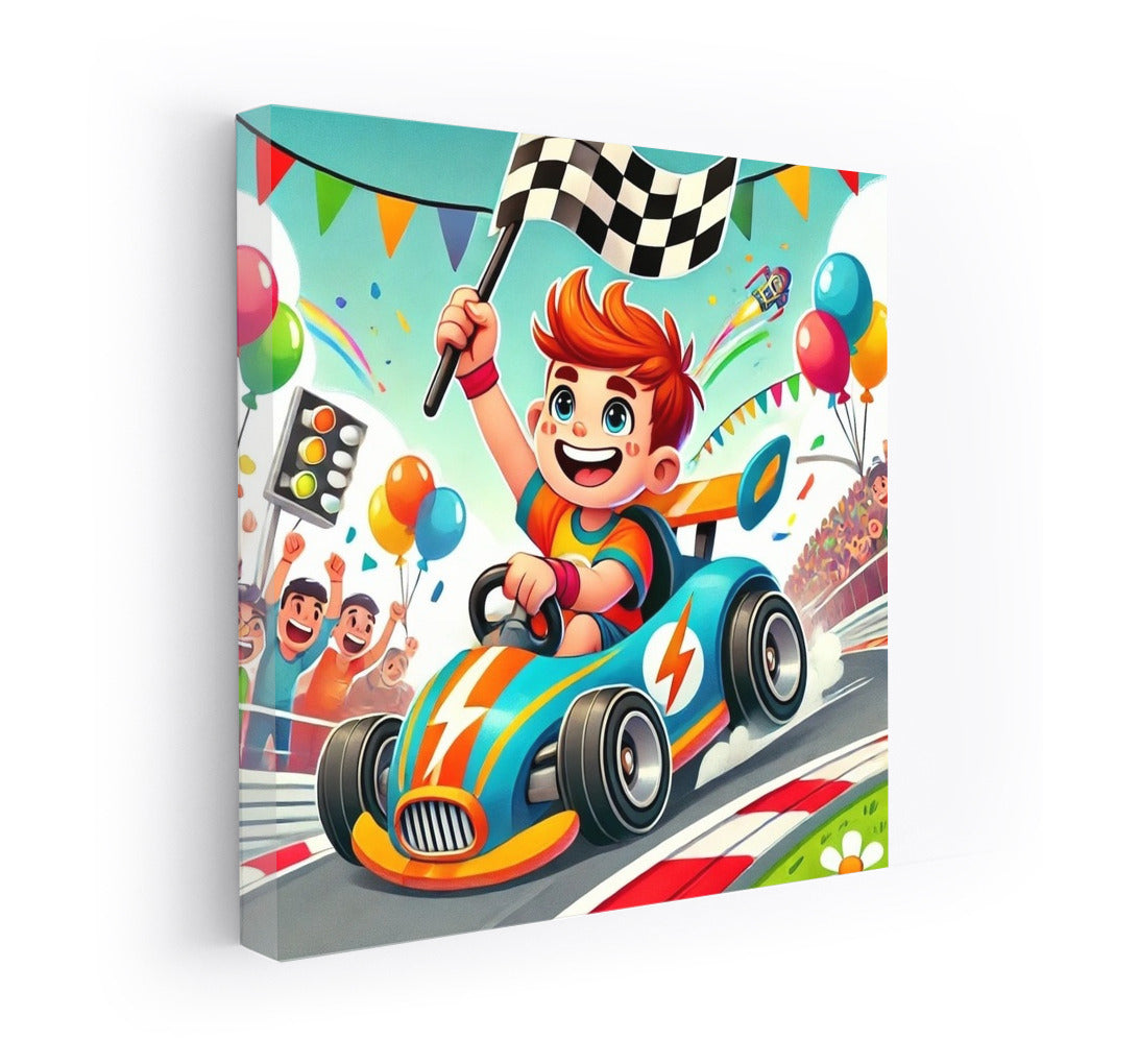 Little Karting Champion: Energy and Joy for the Kids Room
