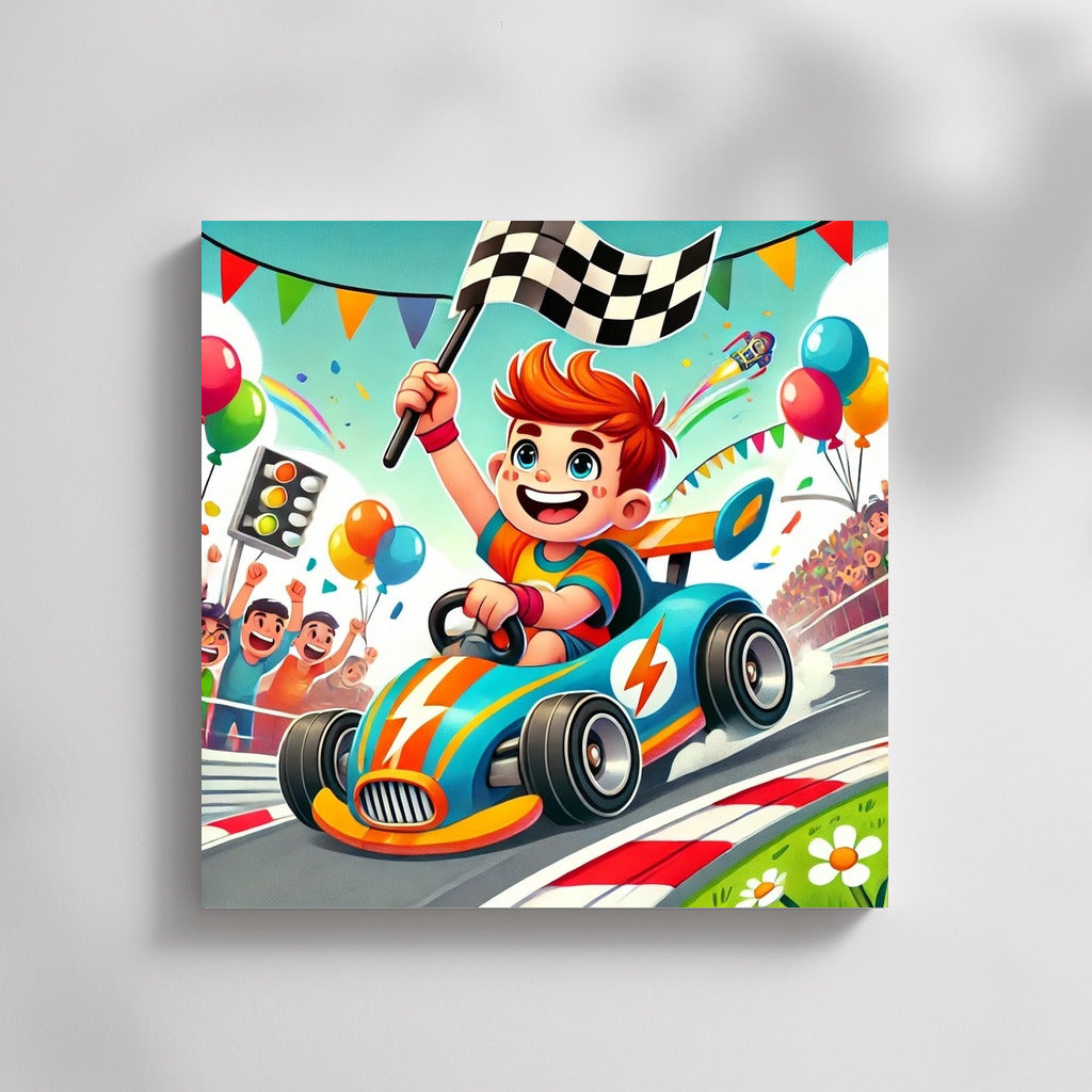 Little Karting Champion: Energy and Joy for the Kids Room