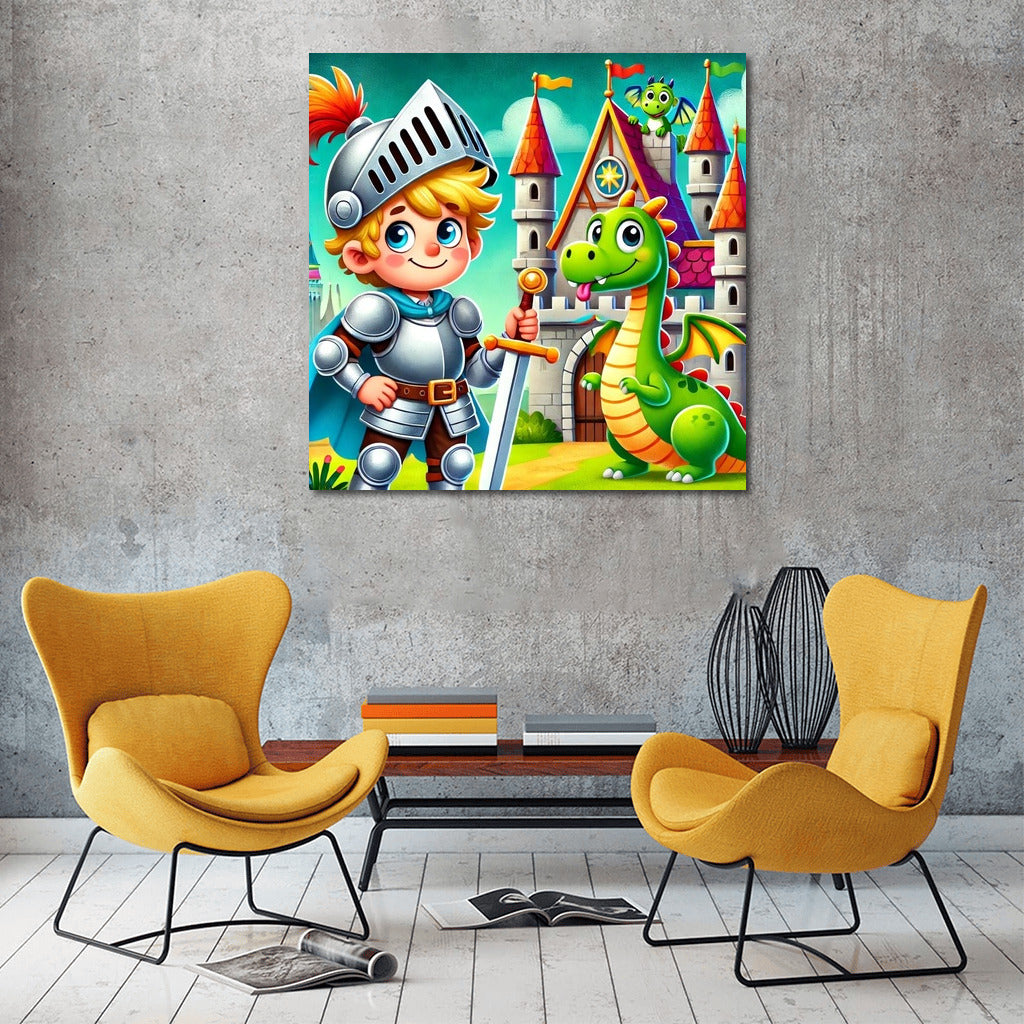 Brave Knight and the Dragon: Magical Adventures at the Castle